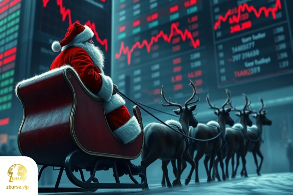 تصویری مفهومی از وضعیت بازار فارکس در ایام کریسمس