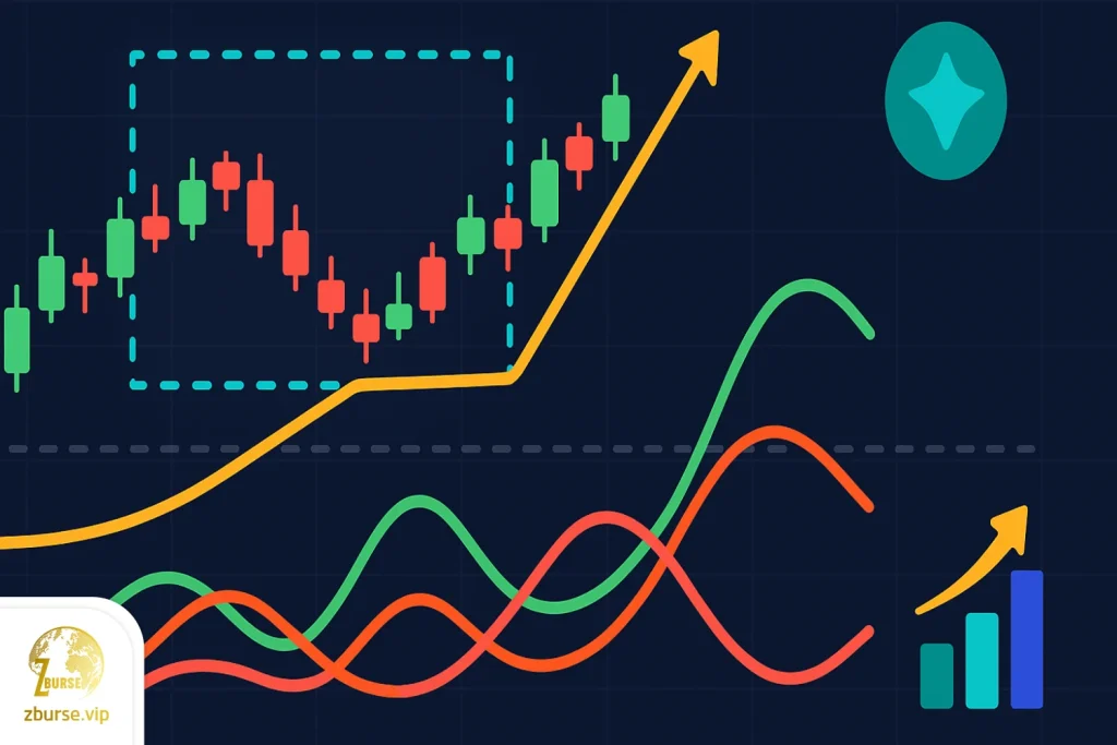 تصویری از واگرایی در چارت بازارهای مالی