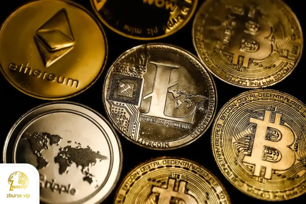 تصویری از انواع ارزهای دیجیتال دنیا
