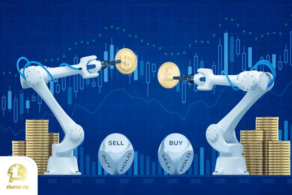 تصویری از مفهوم ربات تریدر فارکس