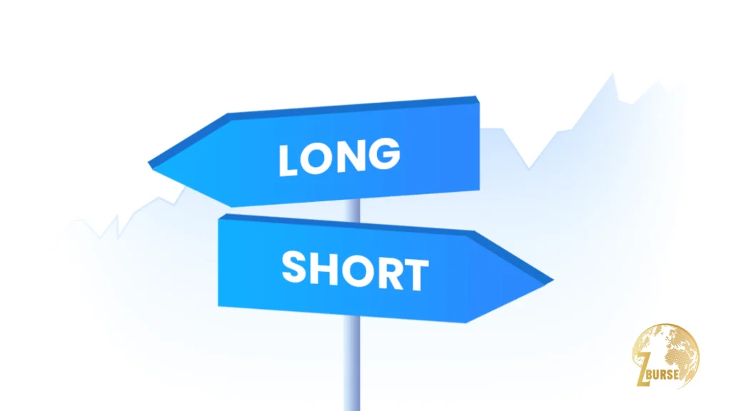 عکس مفهومی از موقعیت شورت و لانگ در فارکس