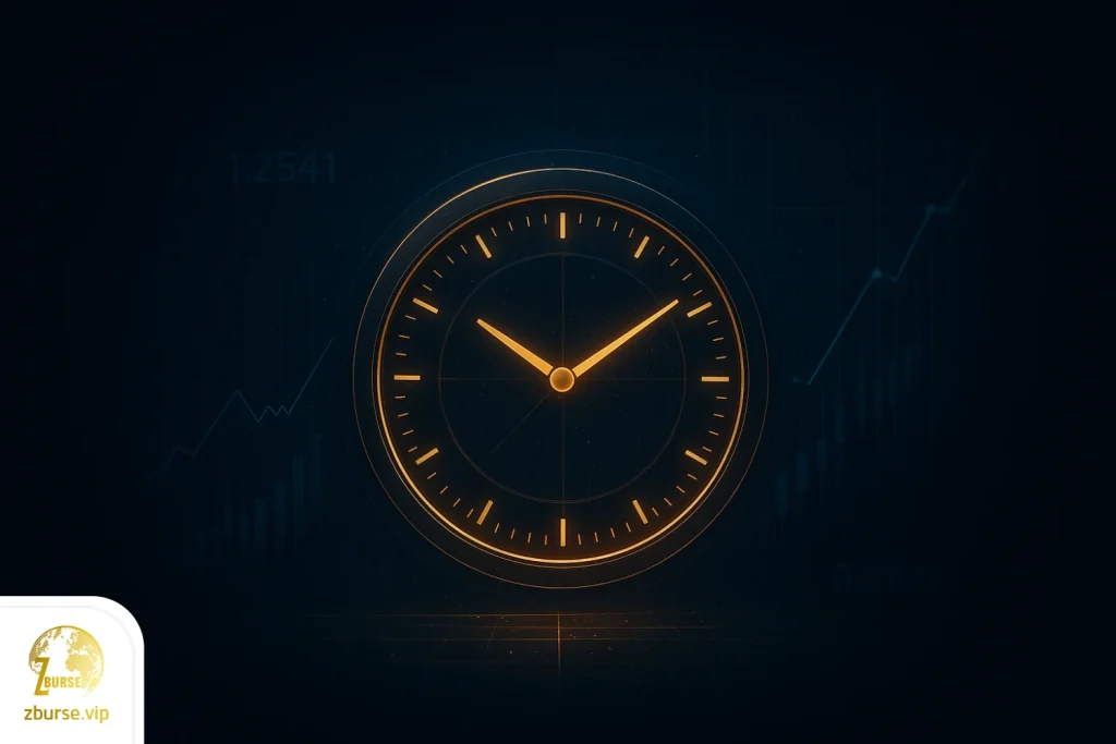 عکس مفهومی تایم فریم در بازارهای مالی