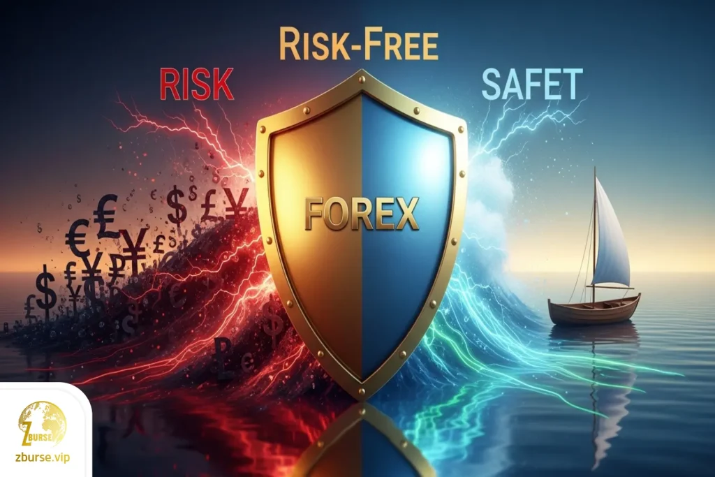 تصویری از ریسک فری در ماملات فارکس